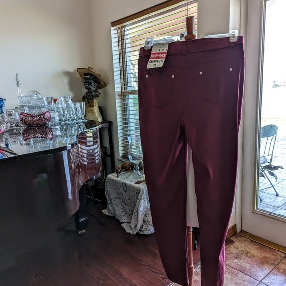 NWT  Thrill Jeans Push Up High Rise Skinny-Fit Pants - Picture 7 of 16